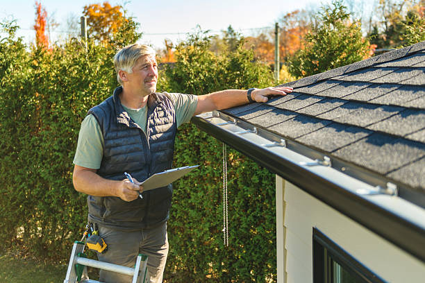 Professional Storm Damage Roof Repair technician working in Deep Gap, NC